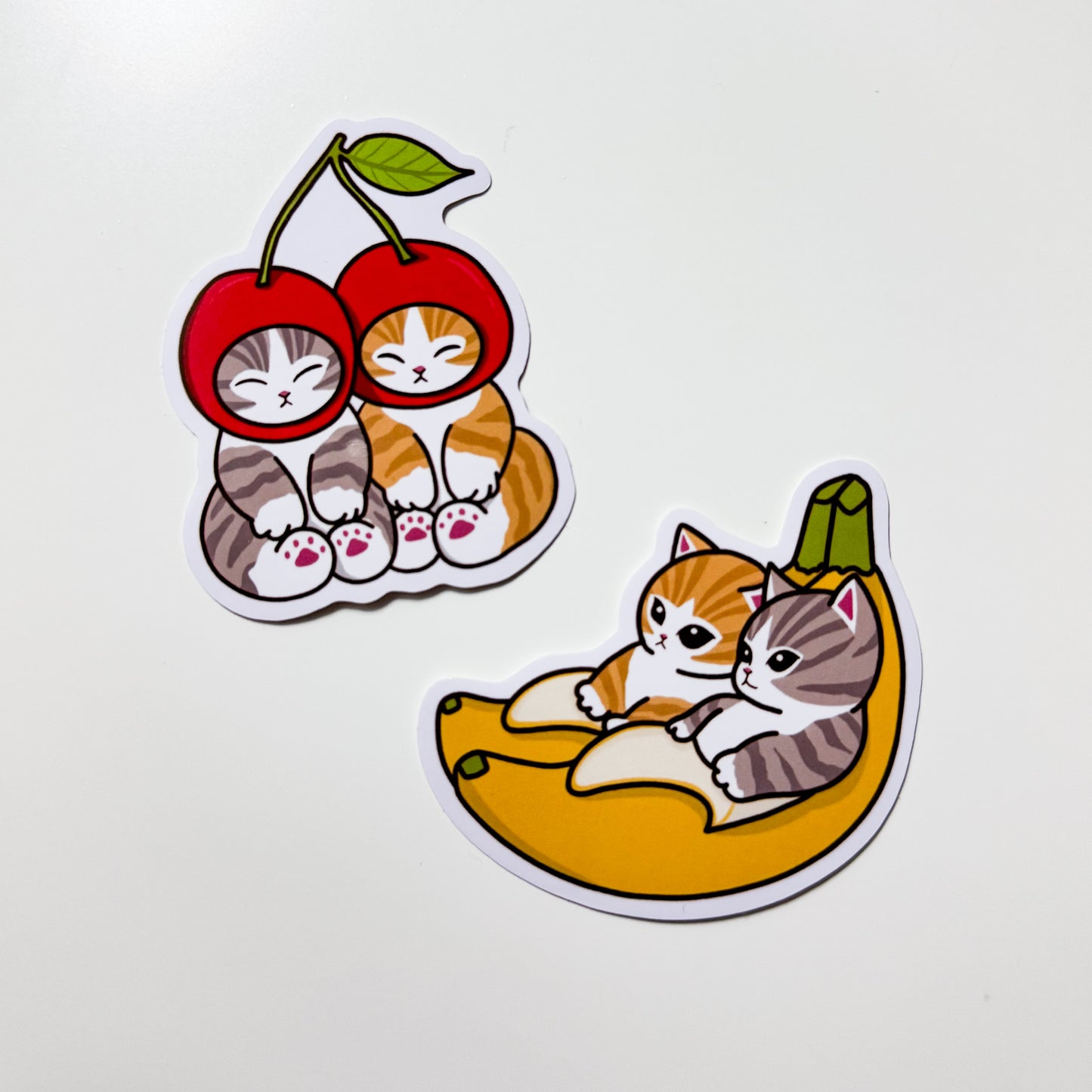 Fruit Kitty Stickers