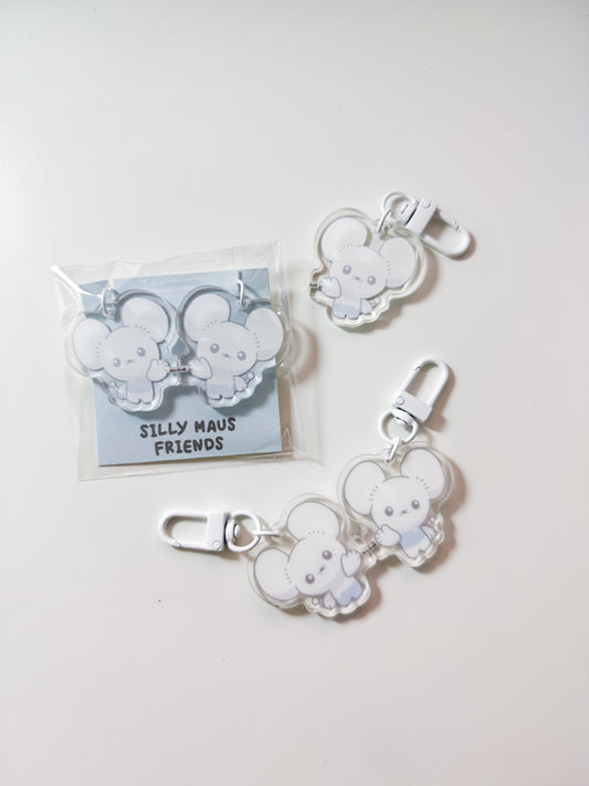 Silly Maus Friends Keychain