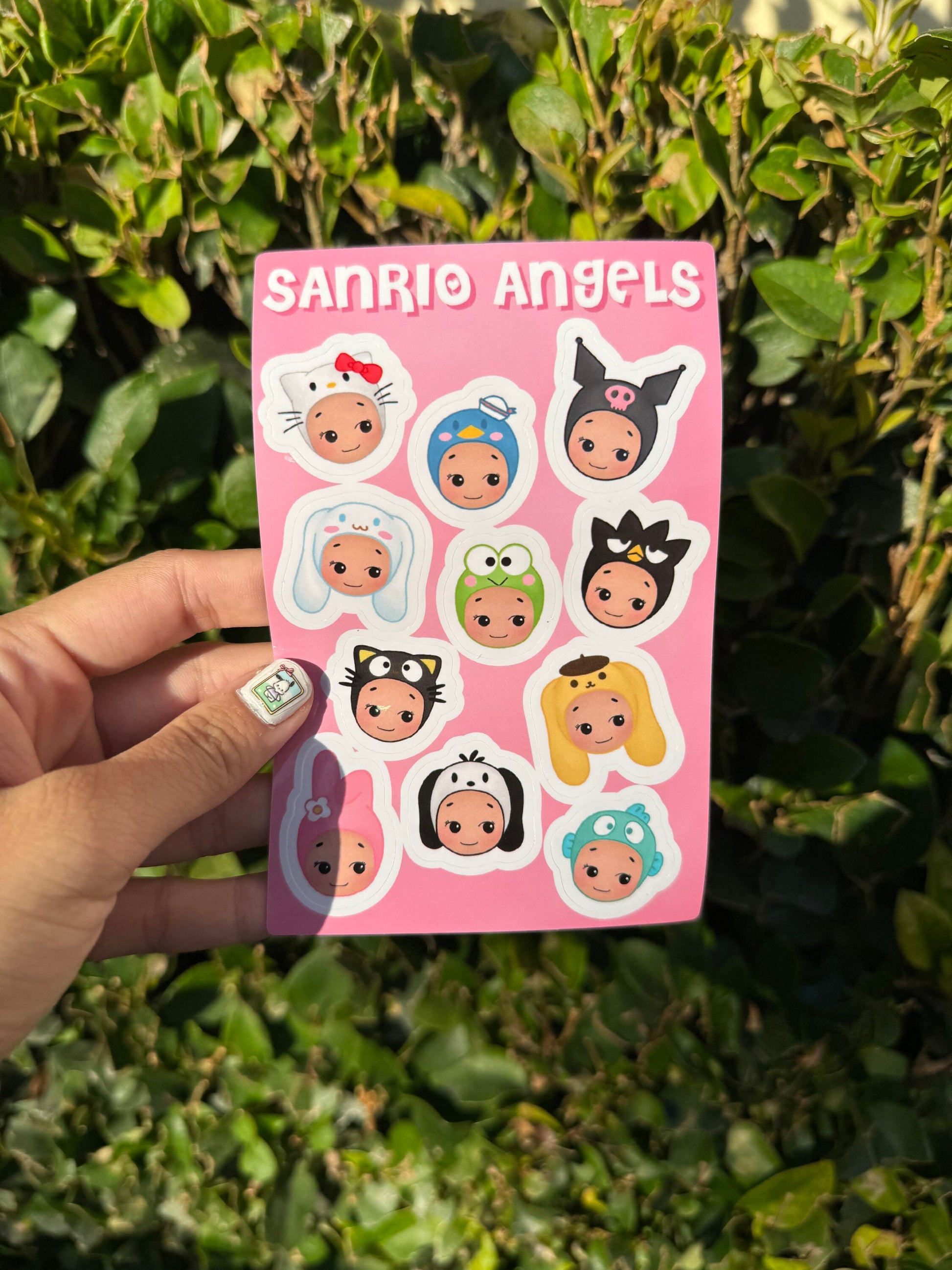 Angels Sticker Sheet