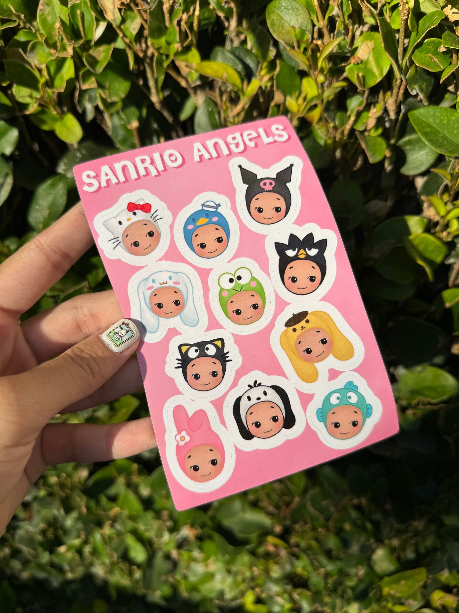 Angels Sticker Sheet