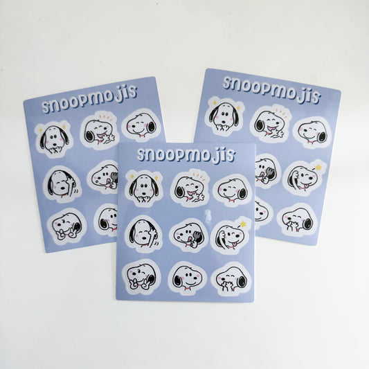 SnoopMojis Sticker Sheet