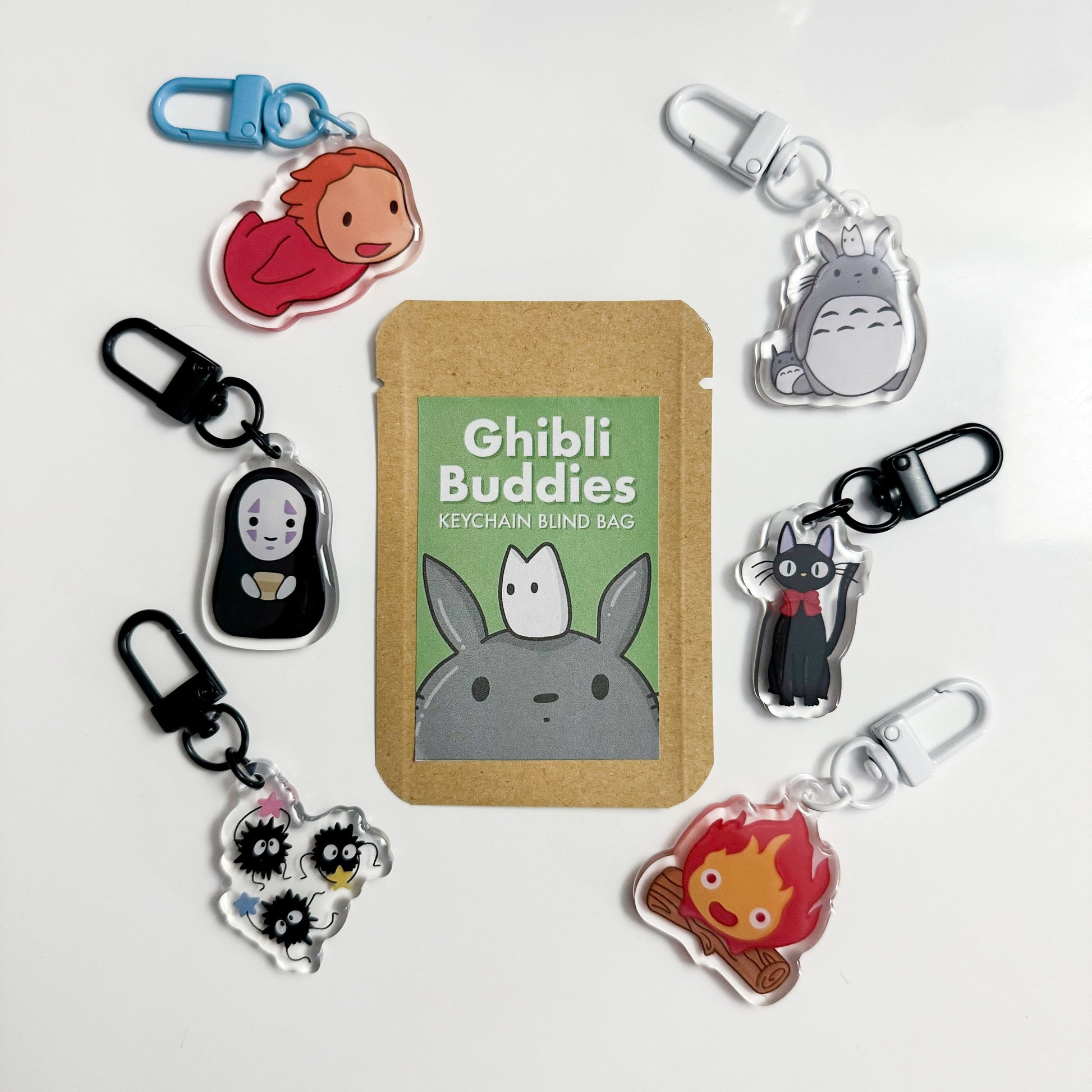 Spirit Buddies Keychain Blind Bag