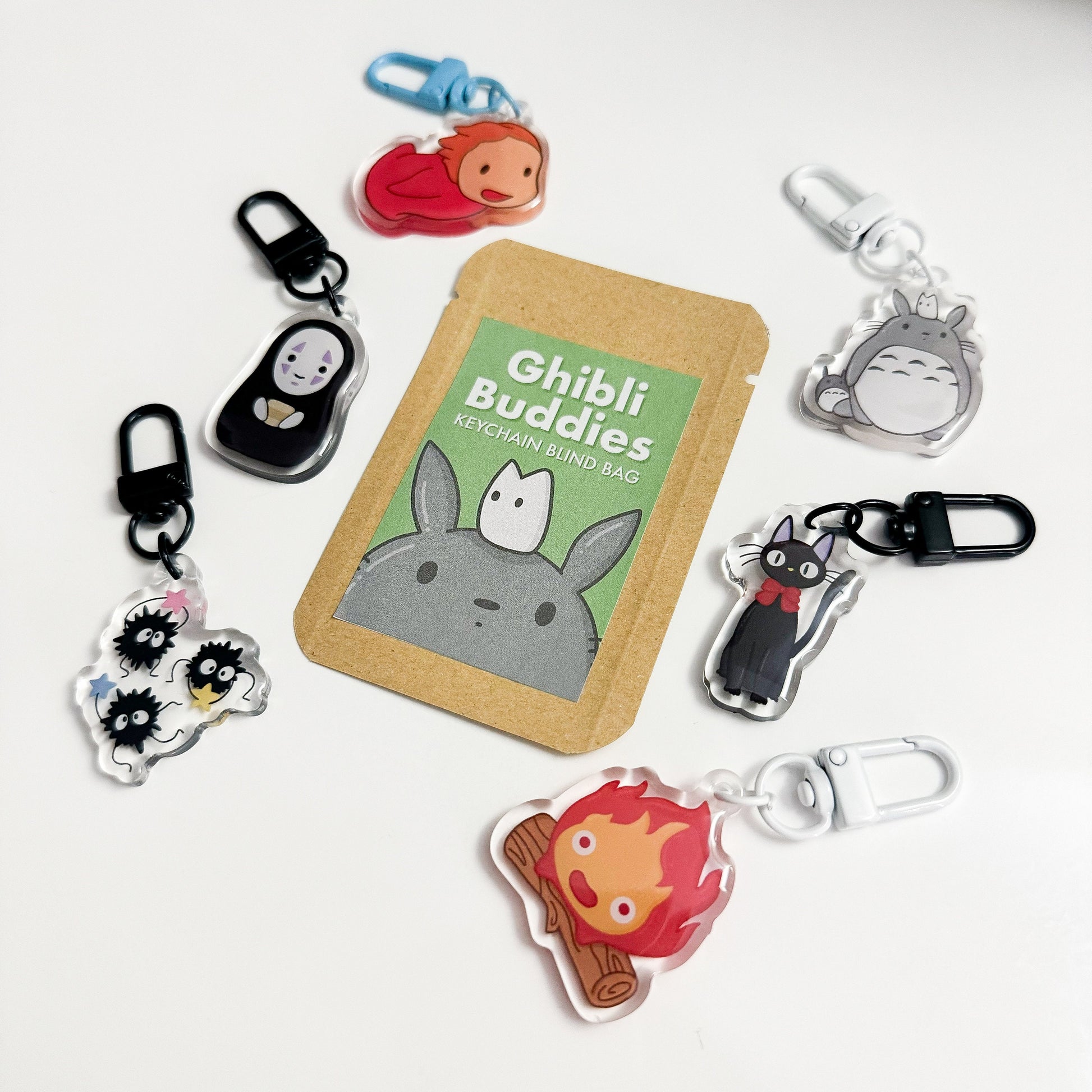 Spirit Buddies Keychain Blind Bag