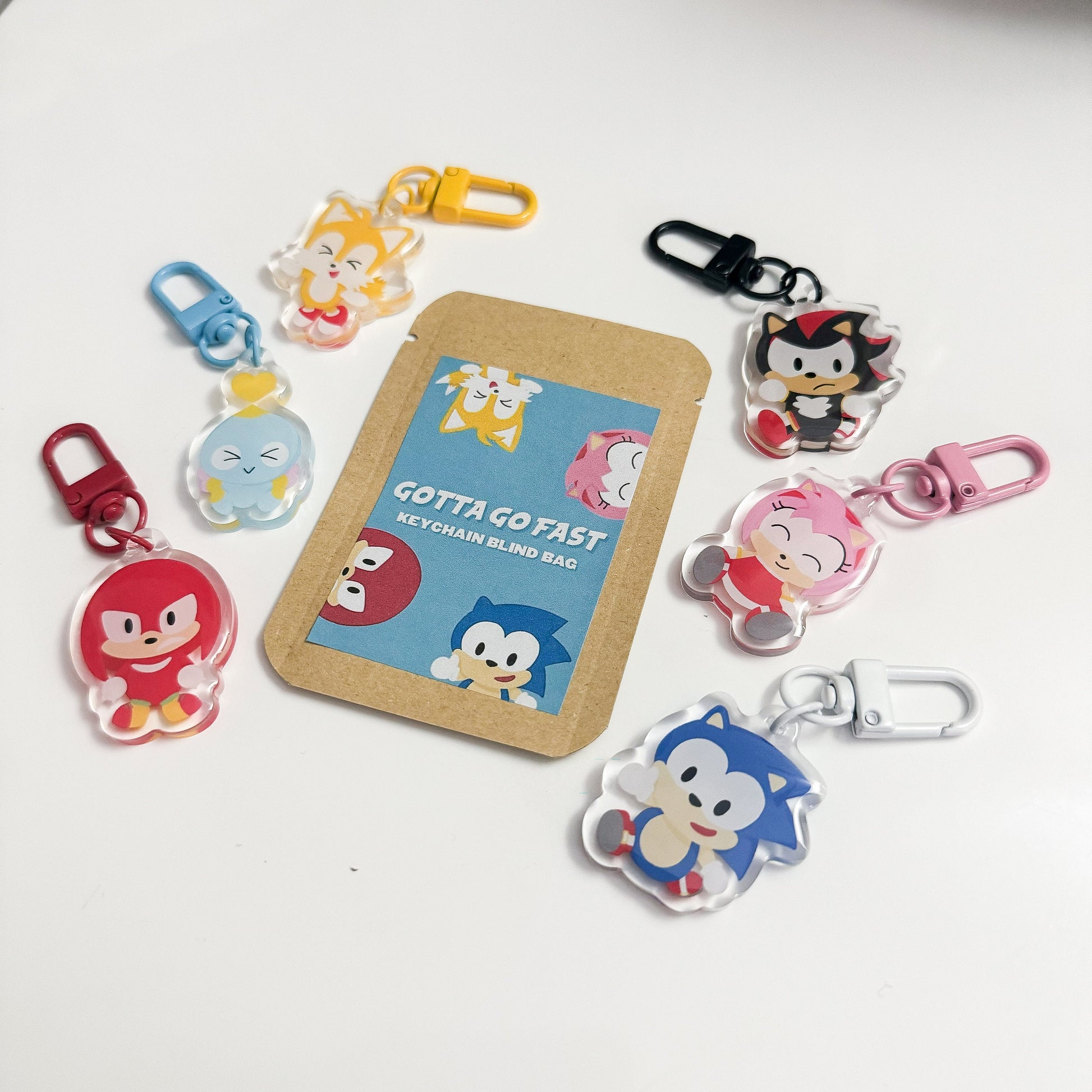 Go Fast Keychain Blind Bag