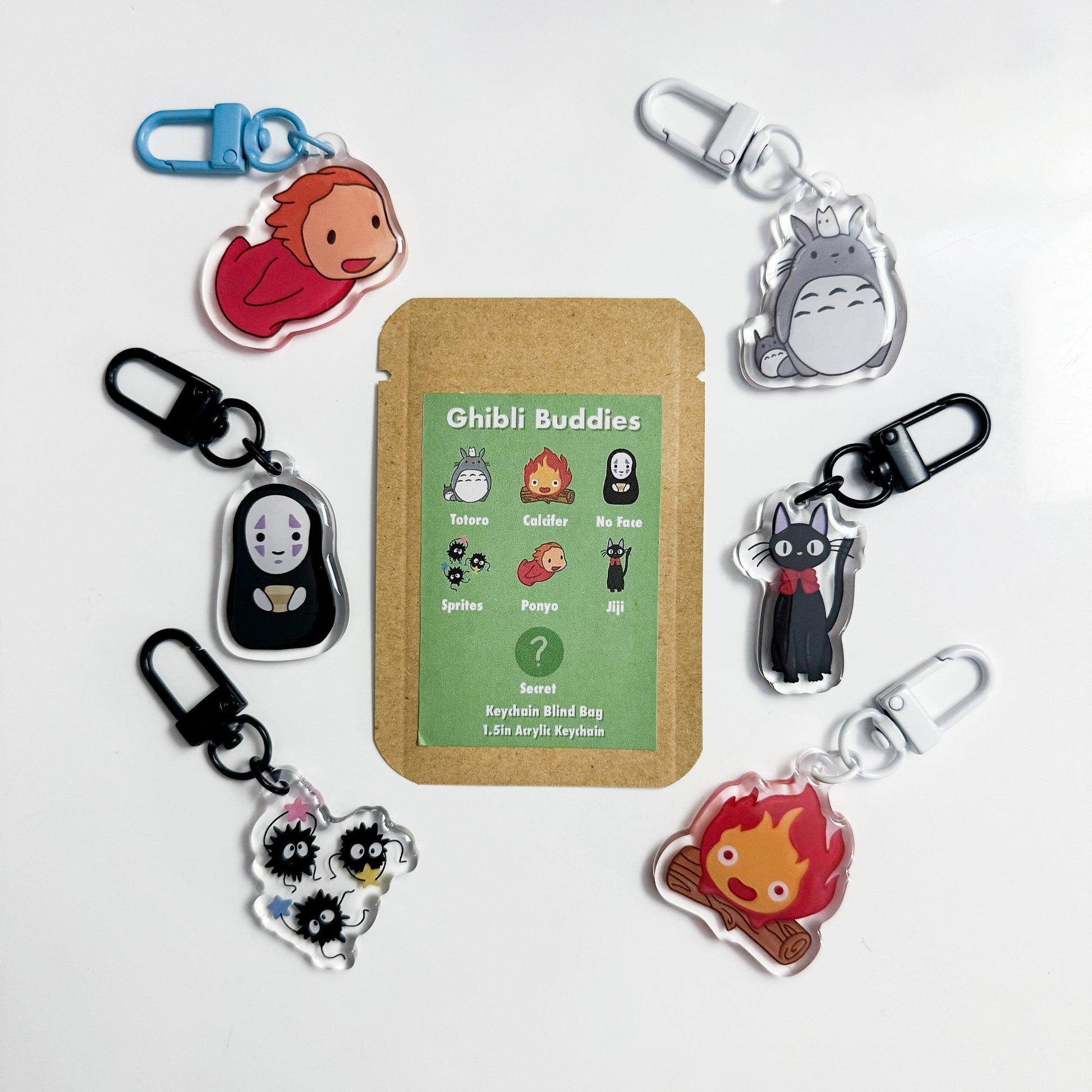 Spirit Buddies Keychain Blind Bag