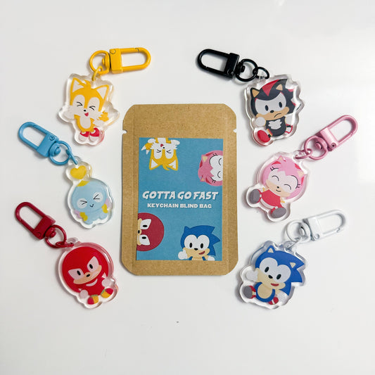 Go Fast Keychain Blind Bag