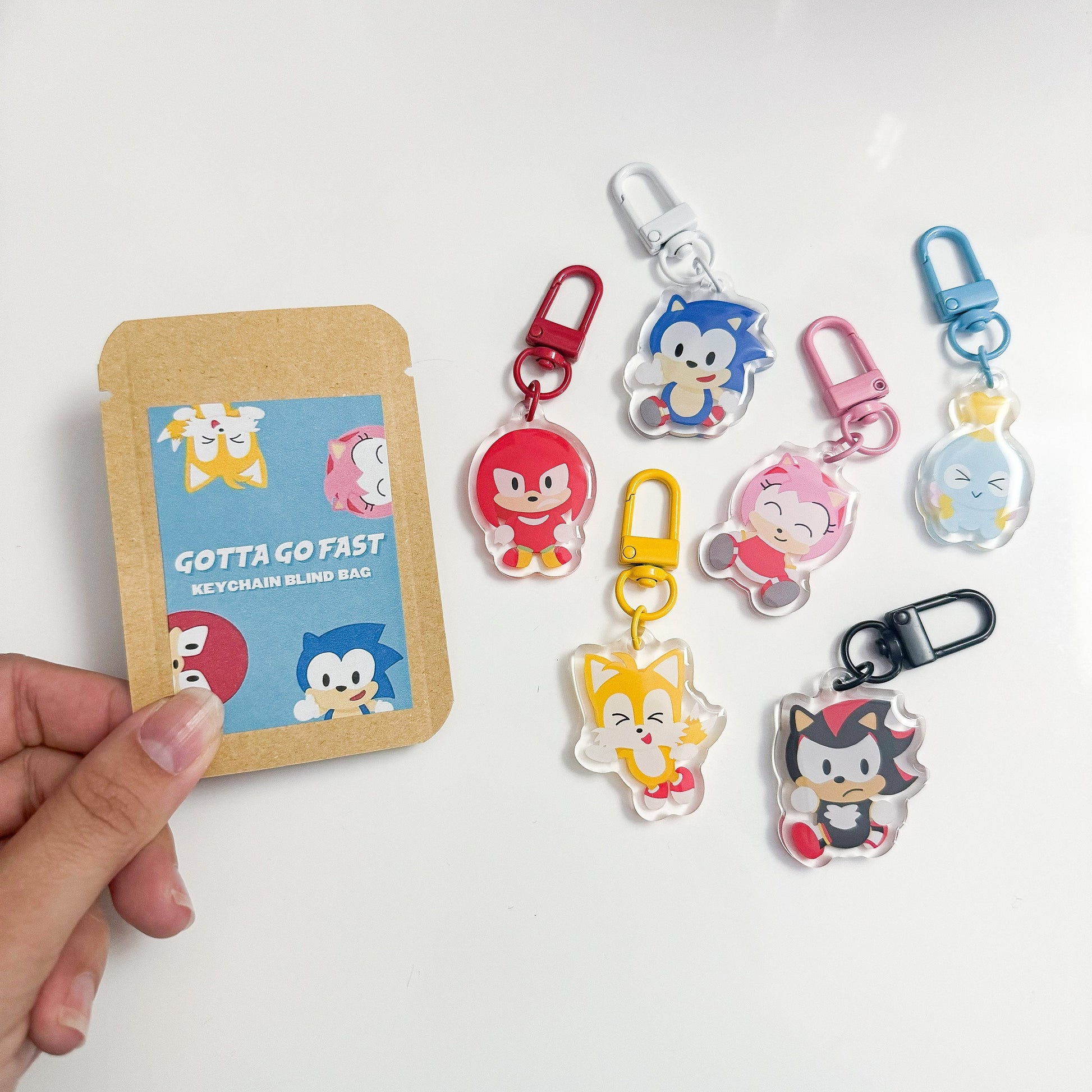 Go Fast Keychain Blind Bag