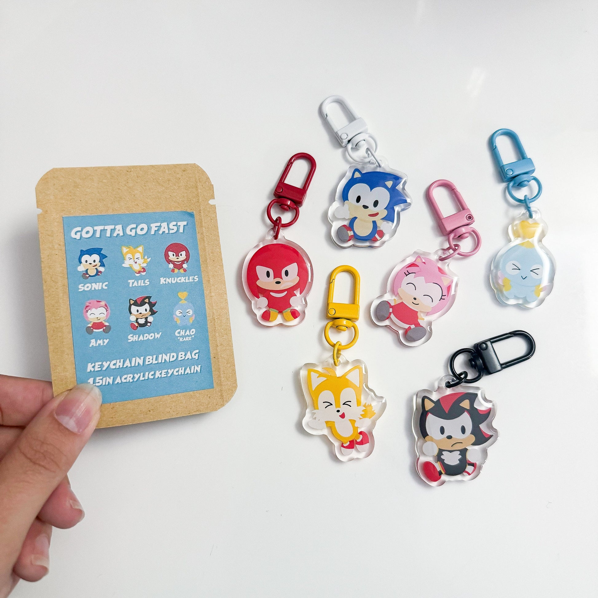 Go Fast Keychain Blind Bag
