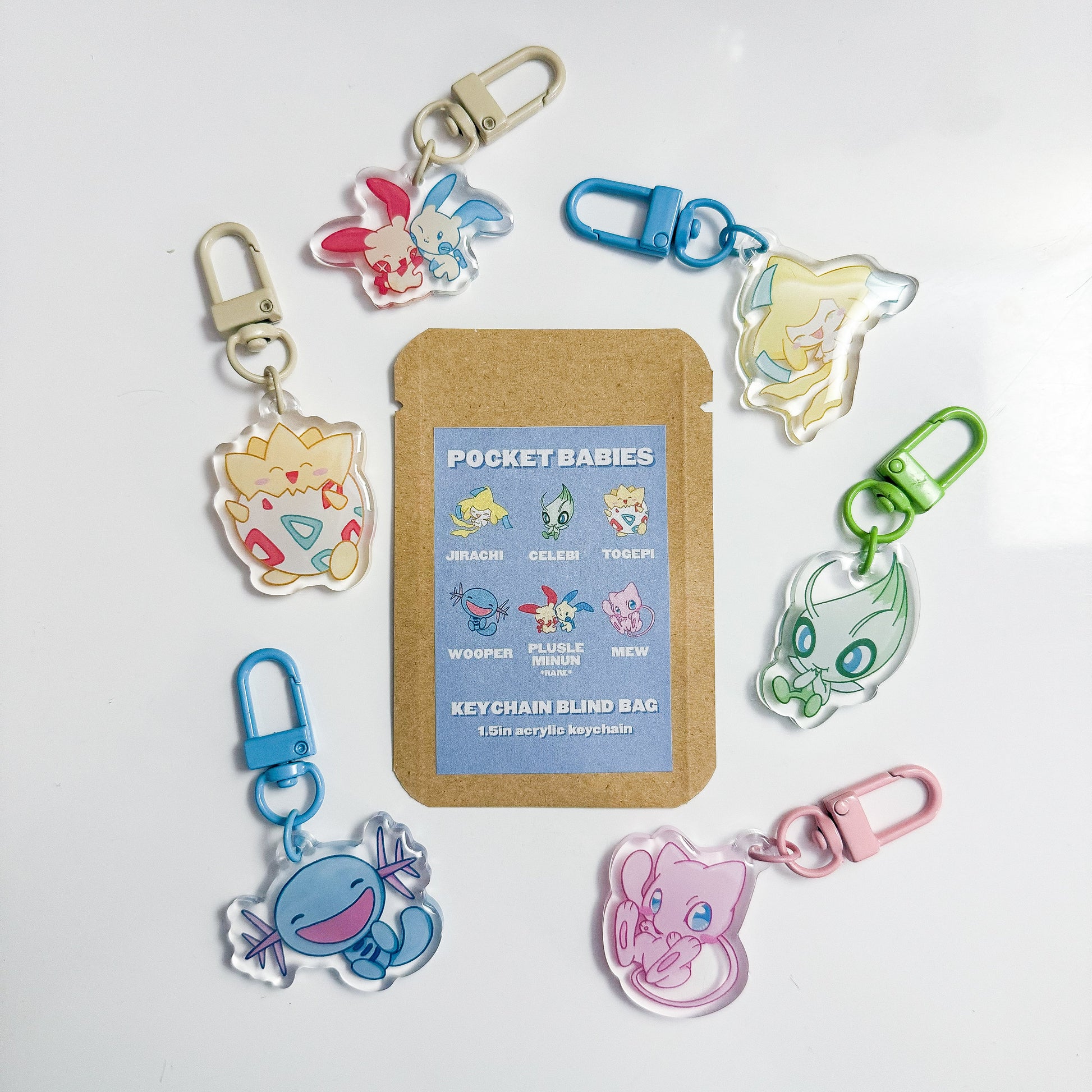 Pocket Babies Keychain Blind Bag