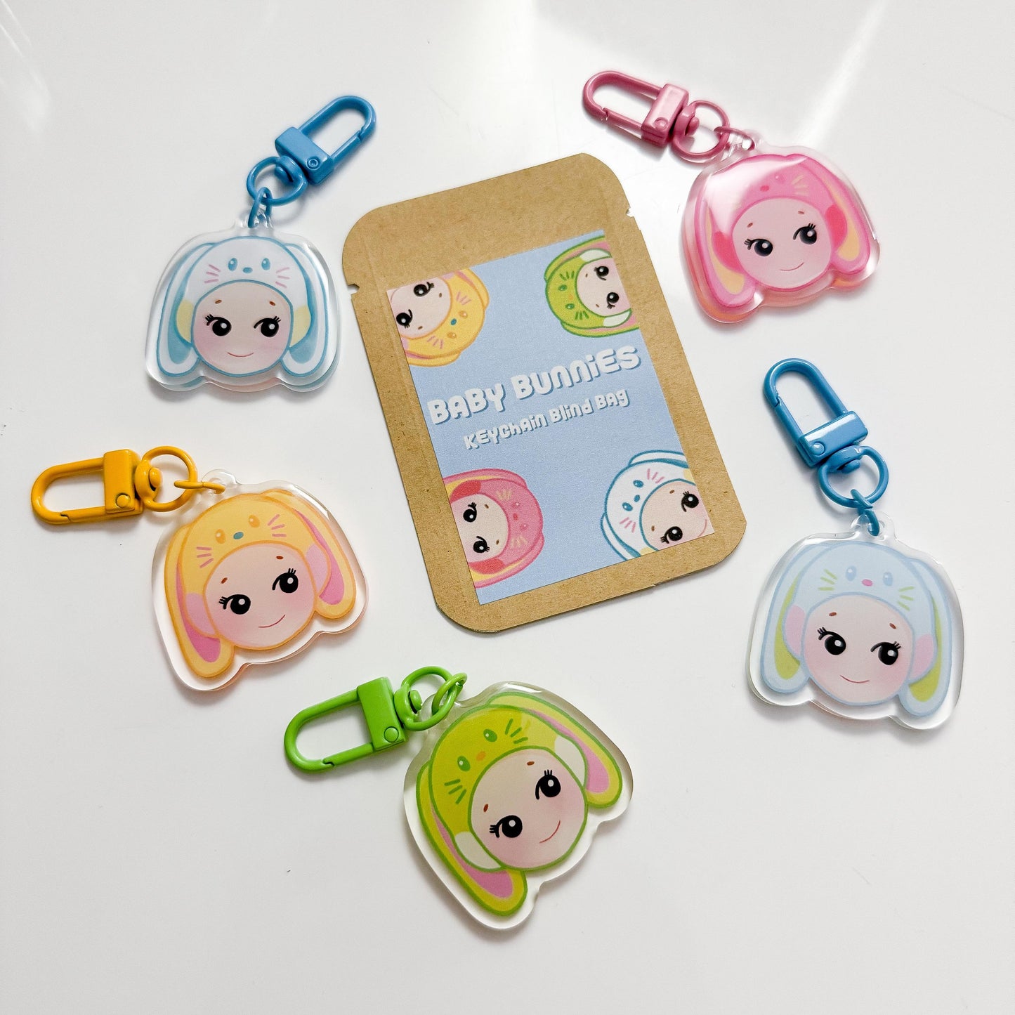 Baby Bunny Keychain Blind Bag