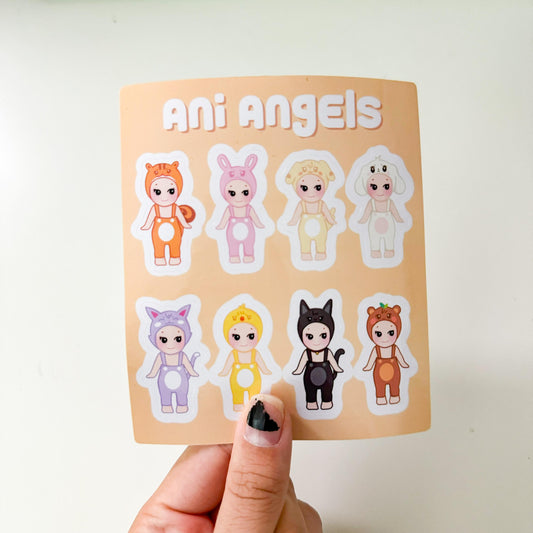 Ani Angels Sticker Sheet