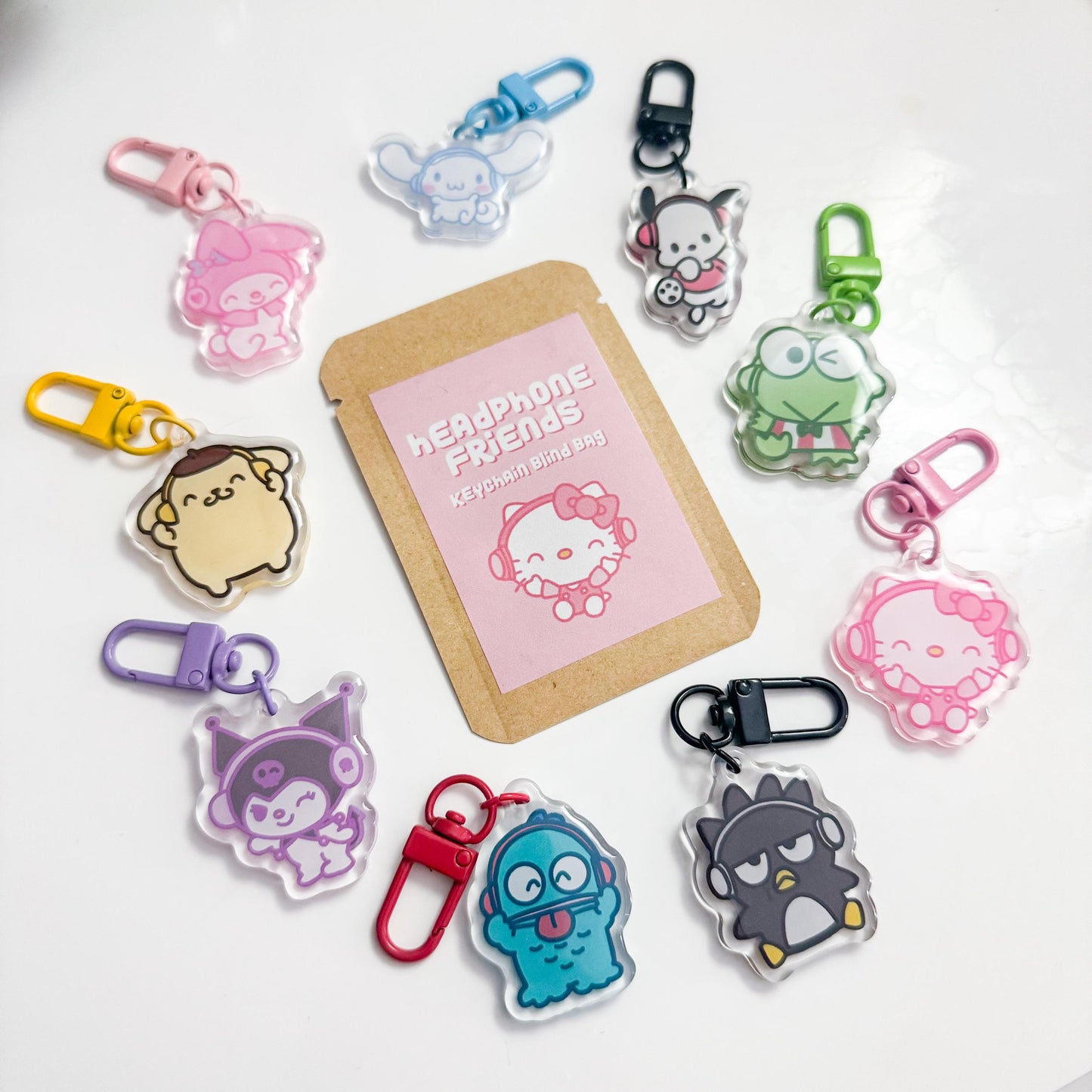 Headphone Friends Keychain Blind Bag