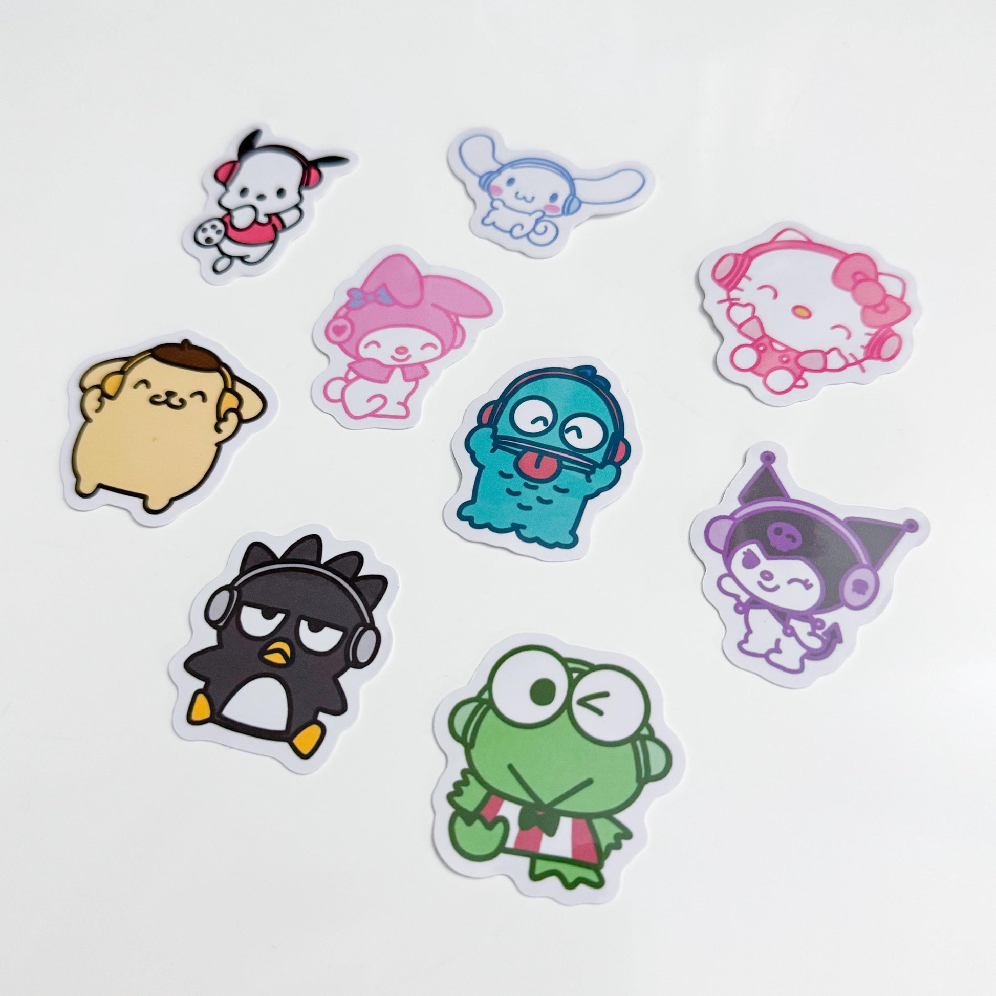 Headphone Friends Stickers