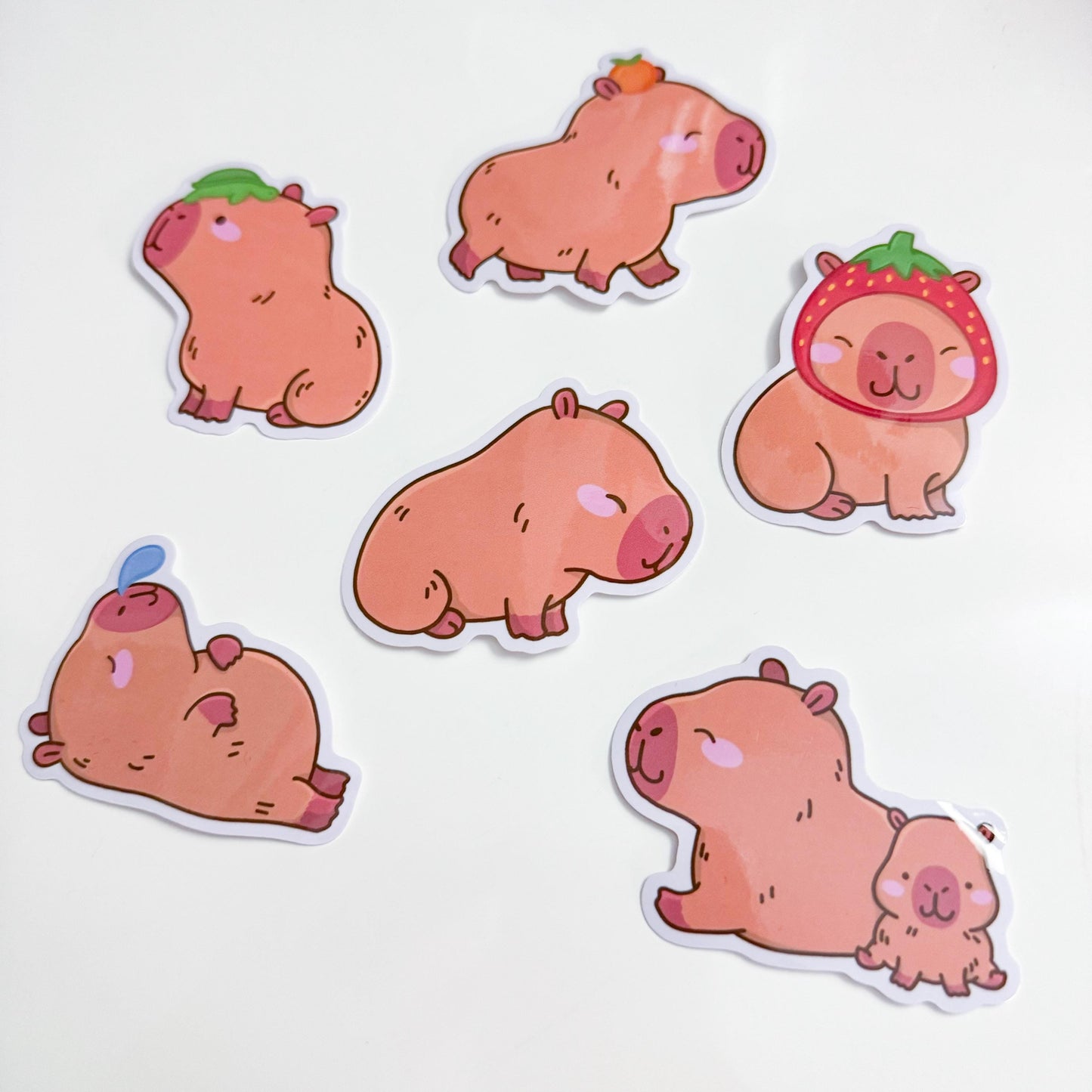 Capybara Stickers