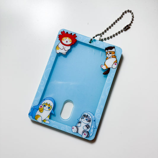 Sea Kitties Photocard Holder Keychain